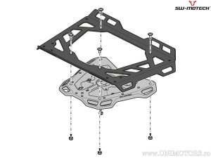 Supporto topcase STREET-RACK - materiale: alluminio - colore: nero - Honda CL500 '(22-) - SW-Motech