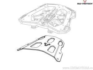 Supporto topcase STREET-RACK - materiale: alluminio - colore: nero - Honda X-ADV ('16-'20) - SW-Motech