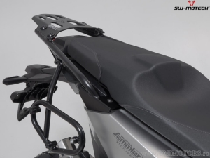 Supporto topcase STREET-RACK - materiale: alluminio - colore: nero - Honda X-ADV ('20-) - SW-Motech