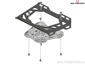 Supporto topcase STREET-RACK - materiale: alluminio - colore: nero - KTM 390 Adventure ('19-) - SW-Motech