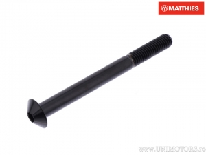 Surub cap bombat Pro Bolt M8 x 1.25 x 85 mm titan negru - JM