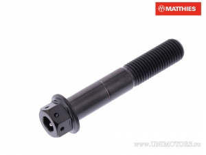 Surub cap hexagonal dual Pro Bolt M10 x 1.25 x 57 mm titan Racing negru - JM