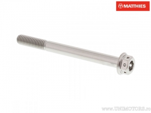 Surub cap hexagonal dual Pro Bolt M6 x 1.00 x 65 mm titan Racing argintiu - JM