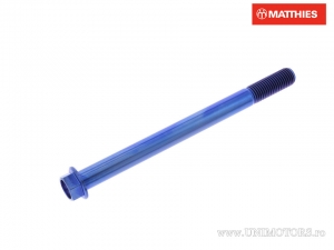 Surub cap hexagonal Pro Bolt M10 x 1.25 x 125 mm titan albastru - JM
