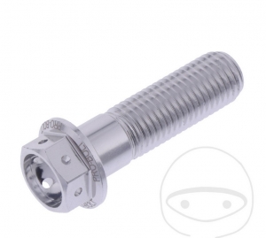 Surub cap hexagonal Pro Bolt M10 x 1.25 x 35 mm aluminiu Racing argintiu - JM