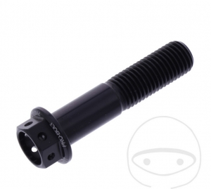 Surub cap hexagonal Pro Bolt M10 x 1.25 x 45 mm aluminiu Racing negru - JM