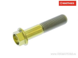 Surub cap hexagonal Pro Bolt M10 x 1.25 x 45 mm titan auriu - JM