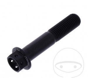 Surub cap hexagonal Pro Bolt M10 x 1.25 x 50 mm aluminiu Racing negru - JM
