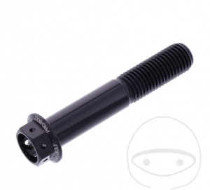 Surub cap hexagonal Pro Bolt M10 x 1.25 x 55 mm aluminiu Racing negru - JM