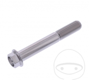 Surub cap hexagonal Pro Bolt M10 x 1.25 x 70 mm inox A4 - JM