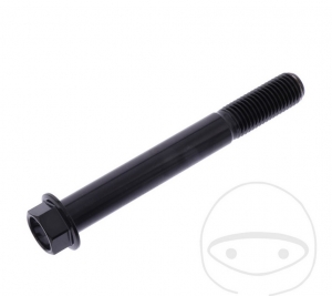 Surub cap hexagonal Pro Bolt M10 x 1.25 x 75 mm inox A4 negru - JM