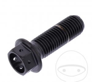Surub cap hexagonal Pro Bolt M10 x 1.50 x 30 mm inox A4 Racing negru - JM