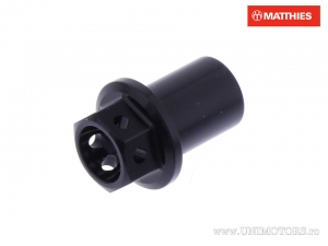 Surub cap hexagonal Pro Bolt M5 x 0.80 x 11 mm aluminiu Racing negru - JM