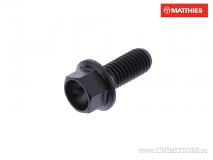 Surub cap hexagonal Pro Bolt M5 x 0.80 x 12 mm titan negru - JM