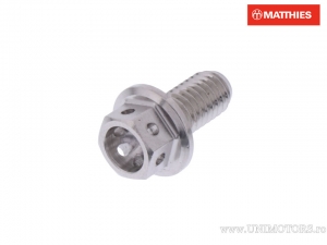 Surub cap hexagonal Pro Bolt M6 x 1.00 x 12 mm inox A4 Racing argintiu - JM