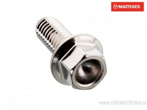 Surub cap hexagonal Pro Bolt M6 x 1.00 x 15 mm inox A4 - JM