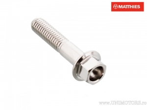 Surub cap hexagonal Pro Bolt M6 x 1.00 x 30 mm inox A4 argintiu - JM