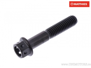Surub cap hexagonal Pro Bolt M6 x 1.00 x 32 mm titan racing negru - JM