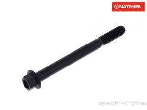 Surub cap hexagonal Pro Bolt M6 x 1.00 x 65 mm inox A4 negru - JM