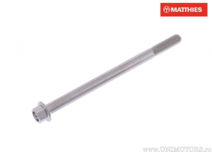 Surub cap hexagonal Pro Bolt M6 x 1.00 x 90 mm inox A4 argintiu - JM