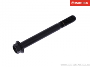 Surub cap hexagonal Pro Bolt M8 x 1.25 x 75 mm inox A4 negru - JM