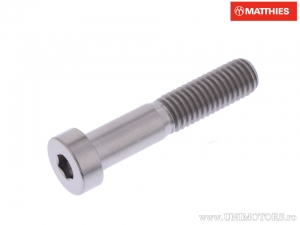 Surub cap rotund Pro Bolt M8 x 1.25 x 40 mm titan argintiu - JM
