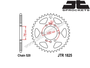 Suzuki DR 500S Chain Kit ('81-'83) - (DID / JT)