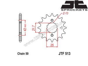 Suzuki RF 600 Chain Kit ('93-'97) - (DID / JT)