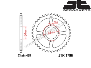 Suzuki RV 125 Van Van ('03-'06) Chain Kit - (DID / JT)