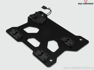 SysBag 30 side bag with left adapter plate - ballistic nylon 1680 - nylon / 30.0L / black-anthracite - SW-Motech