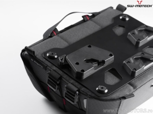 SysBag 30 side bag with left adapter plate - ballistic nylon 1680 - nylon / 30.0L / black-anthracite - SW-Motech