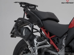 SysBag WP L Side Bag Set with PRO Racks and Adapters - US-model Ducati Multistrada V4 ('20-) - SW-Motech