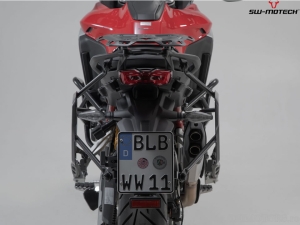 SysBag WP L Side Bag Set with PRO Racks and Adapters - US-model Ducati Multistrada V4 ('20-) - SW-Motech