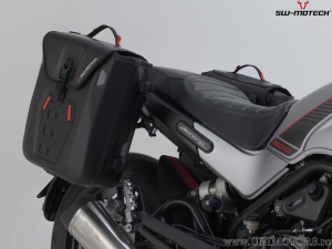 SysBag WP M Side Bag Set with SLC Mounts and Adapters - Benelli Leoncino 500 ('17-) / Trail ('18-) - SW-Motech