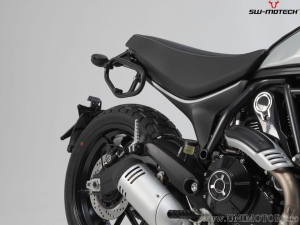 SysBag WP Side Bag Set (waterproof) M / S with SLC mounts and adapters - Ducati Scrambler models ('18-) - SW-Motech