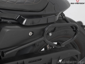 SysBag WP (waterproof) M Side Bag Set with Left SLC Mount and Adapter - Harley-Davidson Sportster S ('21-) - SW-Motech