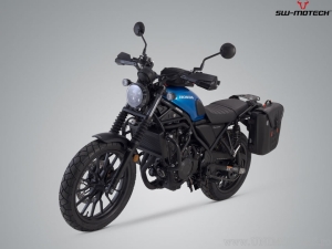 SysBag WP (waterproof) M Side Bag Set with SLC Left Carrier and Adapter - Honda CL500 ('22-) - SW-Motech