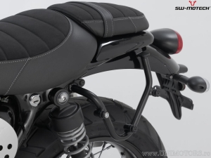 SysBag WP (waterproof) M Side Bag Set with SLC Left Carrier and Adapter - Triumph Street Scrambler ('20-) - SW-Motech