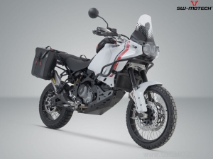 SysBag WP (waterproof) M Side Bag Set with SLC mounts and adapters - Ducati DesertX ('22-) - SW-Motech