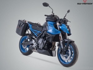 SysBag WP (waterproof) M Side Bag Set with SLC mounts and adapters - Suzuki GSX-8S ('22-) - SW-Motech
