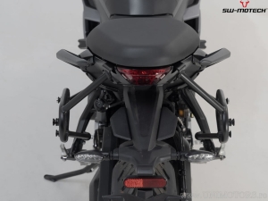 SysBag WP (waterproof) M Side Bag Set with SLC mounts and adapters - Triumph Tiger 660 ('21-) - SW-Motech