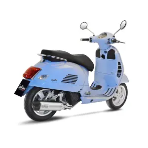 Système d'échappement complet en acier inoxydable LV One Evo - VESPA GTS 125 IGET ABS ('17-'20) - Leo Vince