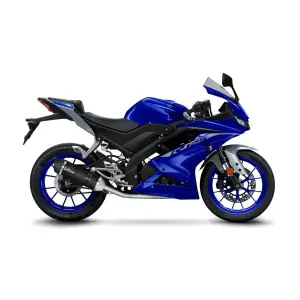 Système d'échappement complet LV One Evo Black Edition - YAMAHA MT-125 ABS ('21-'24) / XSR 125 ABS ('22-'24) - Leo Vince