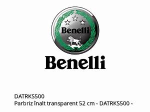 Szélvédő magas átlátszó 52 cm - DATRKS500 - Benelli