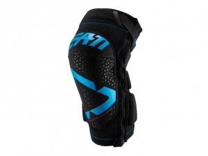 Térdvédők enduró / cross 3DF 5.0 Zip kék / fekete: Méret - S/M