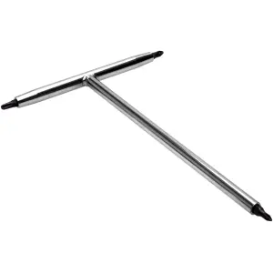 T-Handle Bit Driver with JIS Cross-Head Bits - Chrome - 38120049