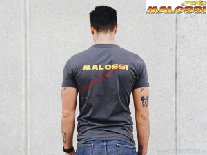 T-shirt décontracté (taille L) - gris foncé - Malossi