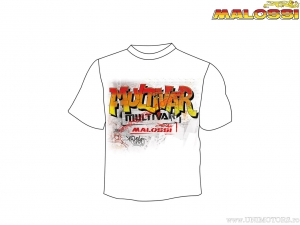 T-shirt Multivar Wall (taille L) - blanc - Malossi