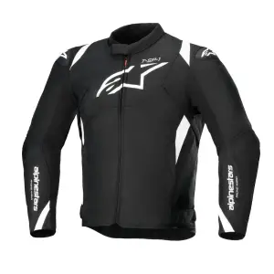 T-SP 1 v2 Waterproof Riding Jacket - Black, White - Adult - 2XL - 28206449