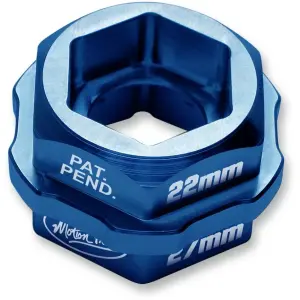T6 Combo Lever Adapter - Blue, Anodized - 38100070